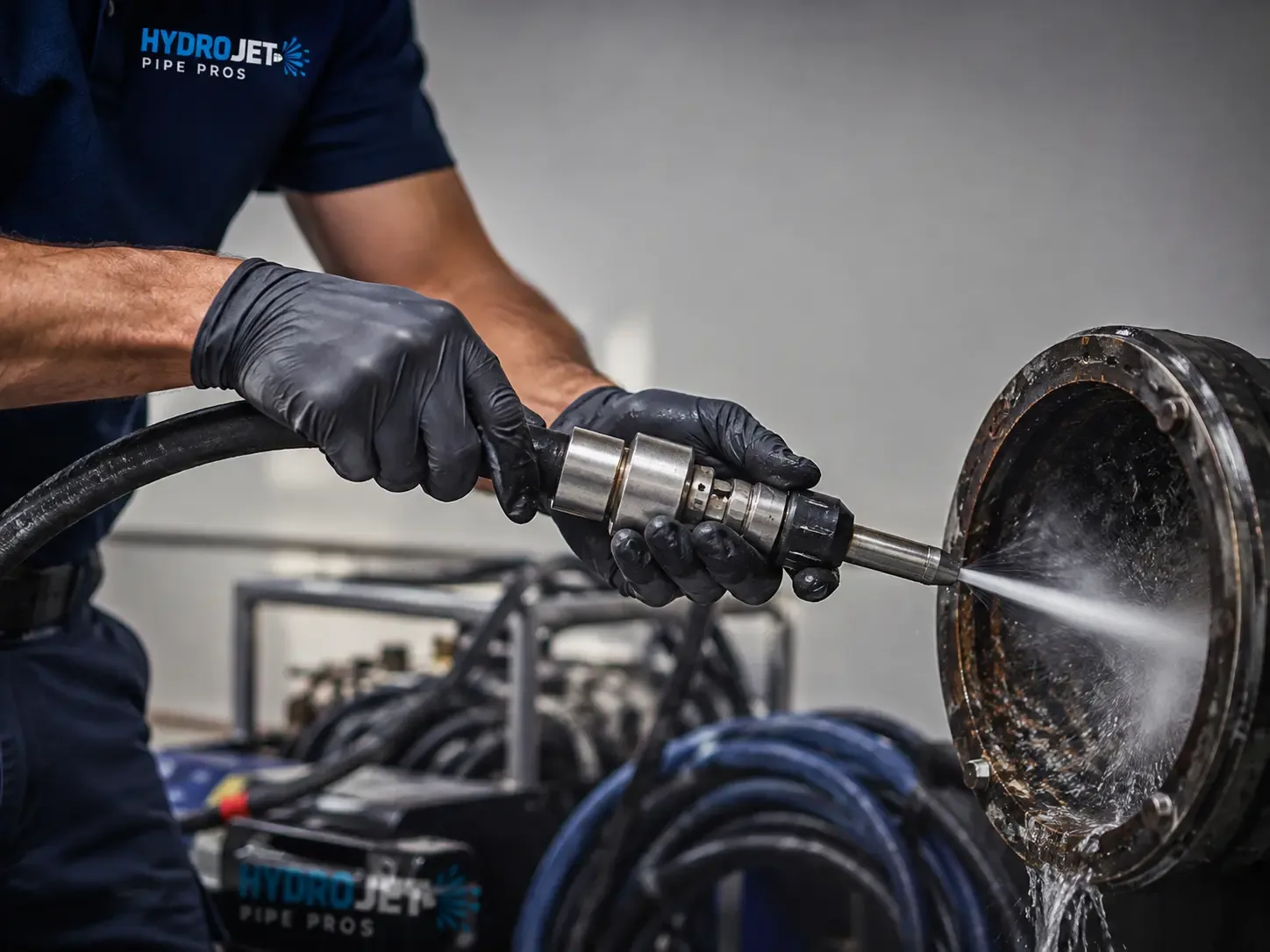 Hydro Jet Pipe Descaling in Pontotoc, TX